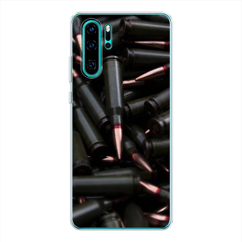 

Чехол Awog на Huawei P30 Pro "Пули черные", Разноцветный, 67650-5