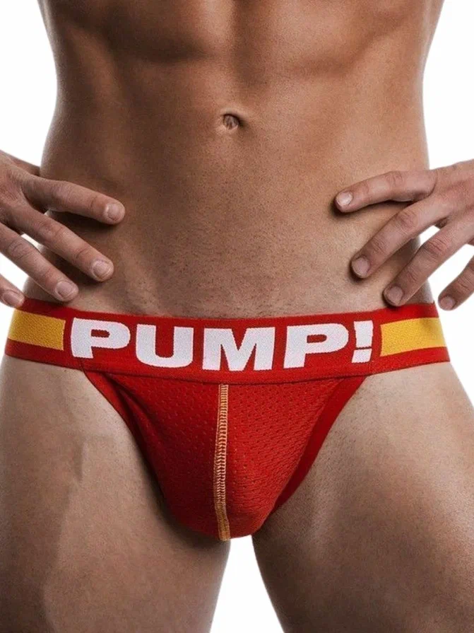 

Мужские трусы джоки Pump Red Jock H115 красные XXL, Красный, H115