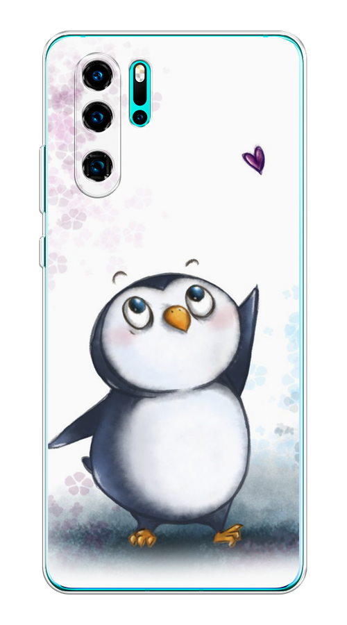 

Чехол Awog на Huawei P30 Pro "Пингвин и сердечко", Разноцветный, 67650-1