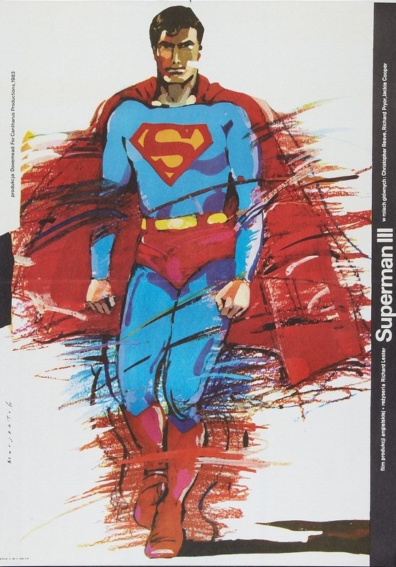 

Постер к фильму "Супермен 3" (Superman III) 50x70 см