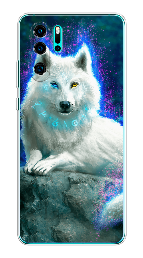 

Чехол Awog на Huawei P30 Pro "Белоснежный волк", Разноцветный, 67650-2