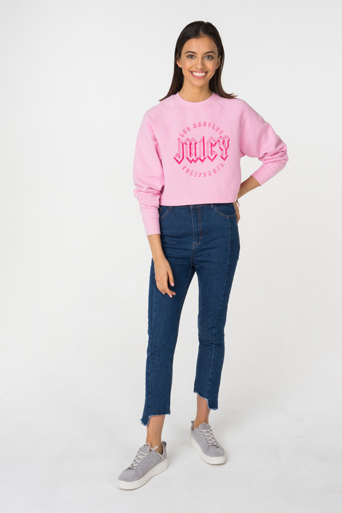 

Свитшот женский Juicy Couture JWTKT100590/950 розовый 44, JWTKT100590/950