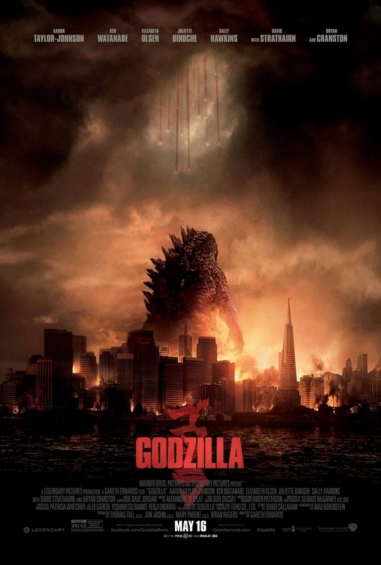 

Постер к фильму "Годзилла" (Godzilla) 50x70 см