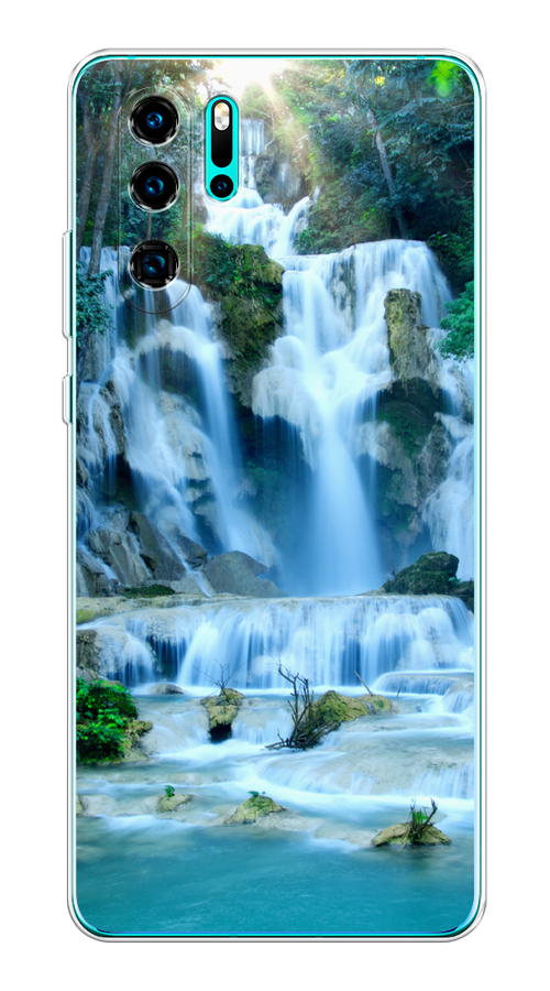 

Чехол Awog на Huawei P30 Pro "Водопад 8", Разноцветный, 67650-4