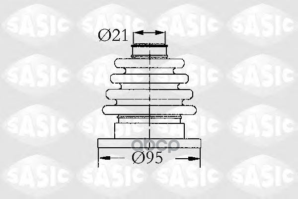 

Пыльник, Приводной Вал SASIC 4003444