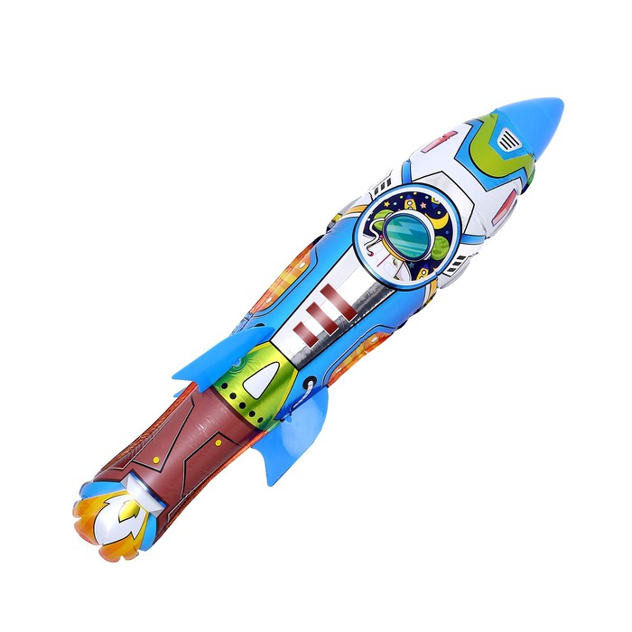 

Шар-игрушка 25" "Ракета", Разноцветный