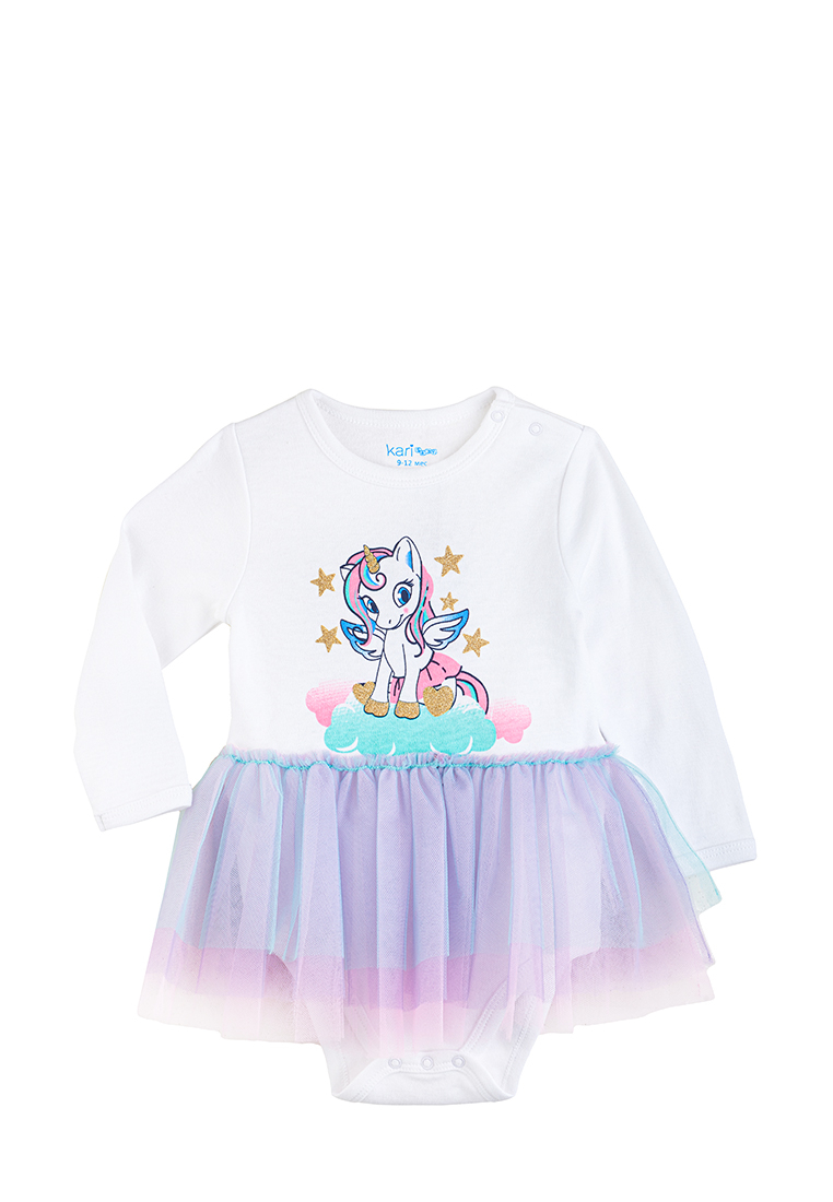 

Боди детское Kari baby AW20B178 белый р.86, AW20B178