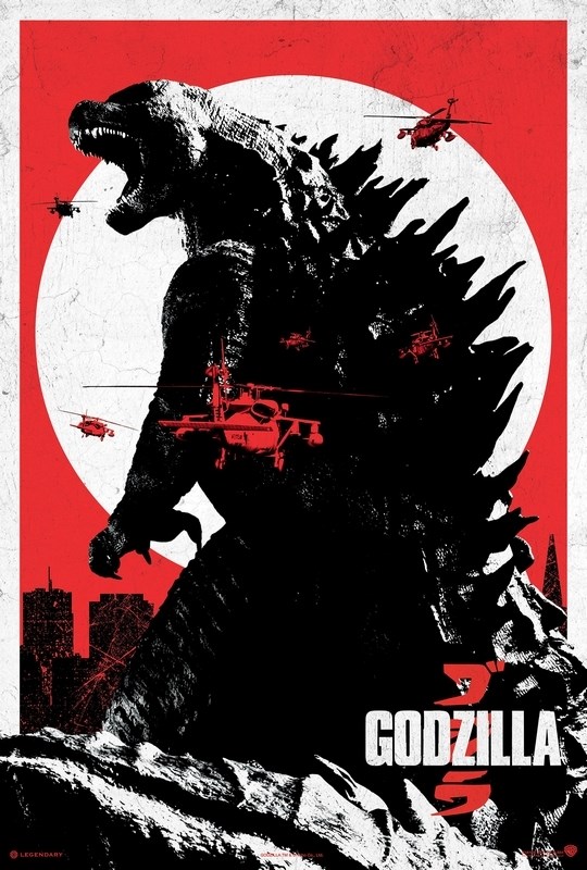 

Постер к фильму "Годзилла" (Godzilla) A4