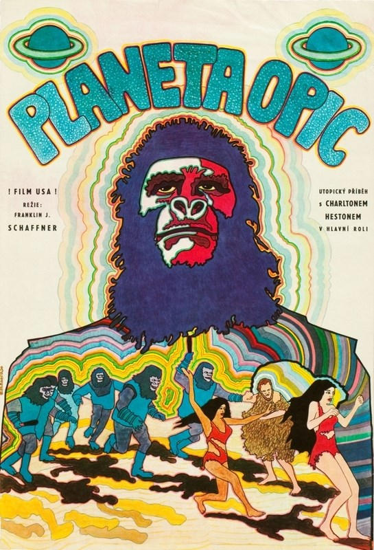 

Постер к фильму "Планета обезьян" (Planet of the Apes) Оригинальный 68,6x101,6 см