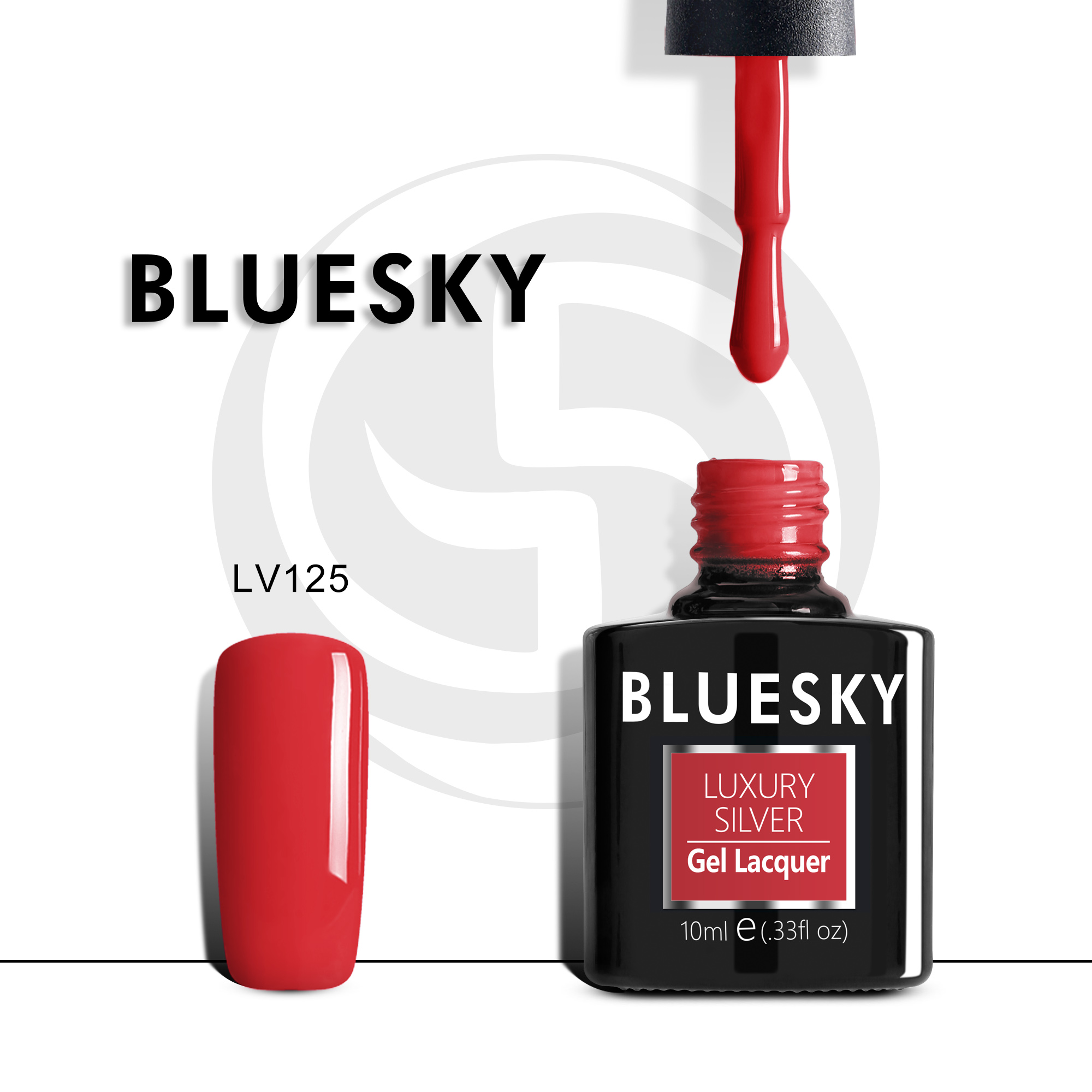 

Гель-лак №125 Luxury Silver 10 мл, BLUESKY