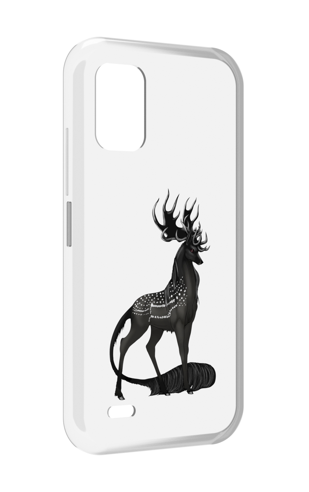 

Чехол MyPads красивый-черный-олень для UMIDIGI Bison GT2 / GT2 Pro, Прозрачный, Tocco