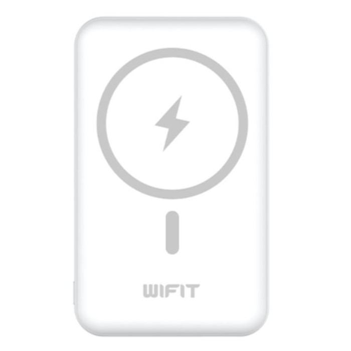 

Внешний аккумулятор Wifit WIMAG Pro,MagSafe, белый
