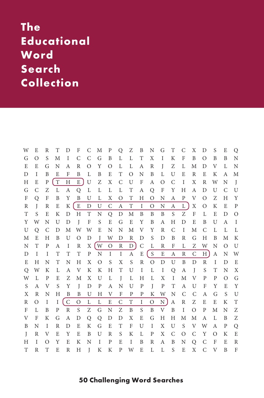 

The Educational Word Search Collection