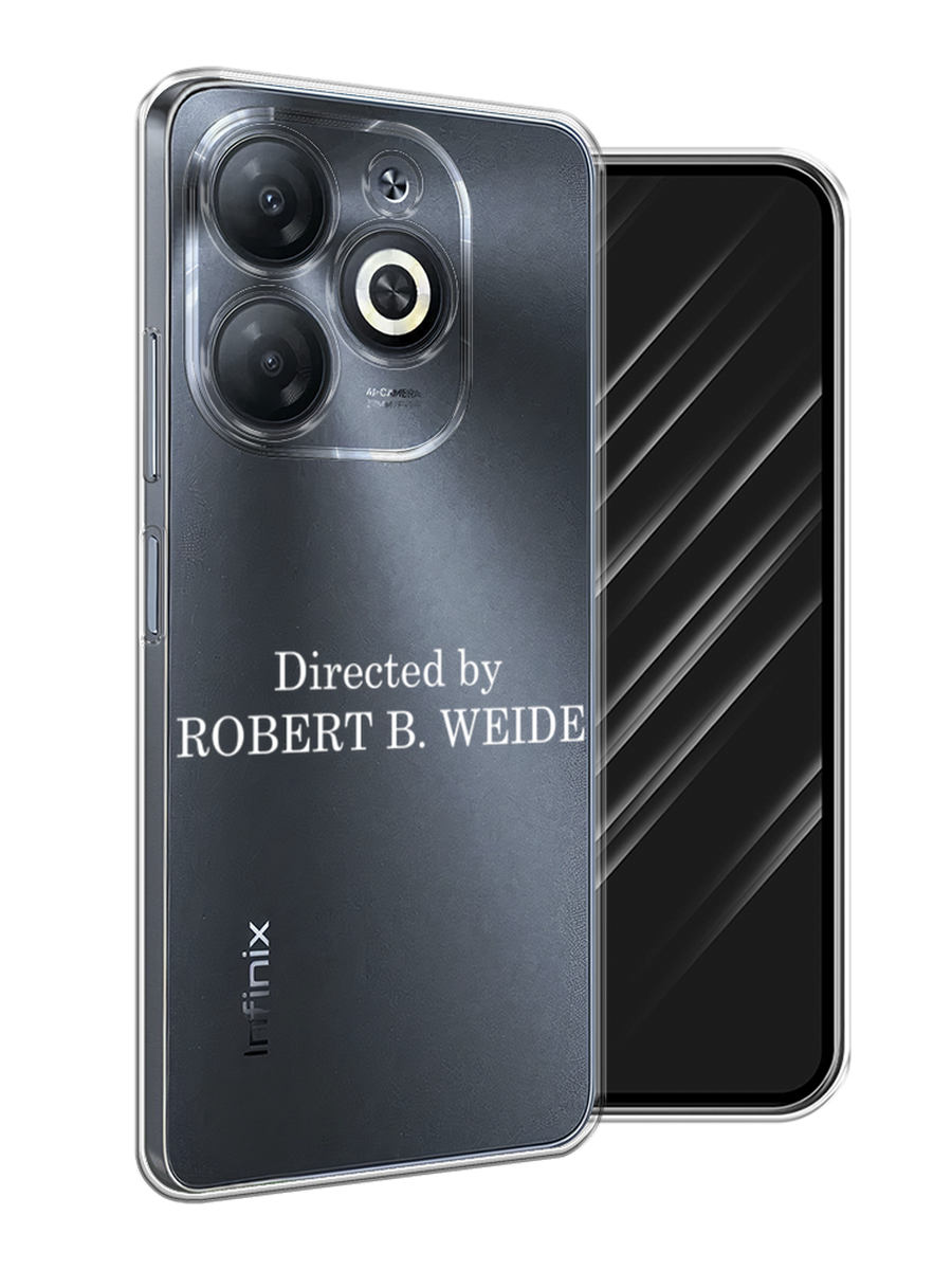 

Чехол Awog на Infinix Smart 8/8 HD/Hot 40i "Robert B Weide", Прозрачный, 3105650-1