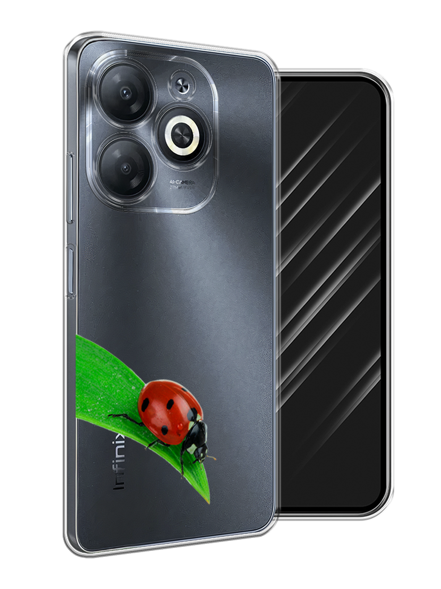 

Чехол Awog на Infinix Smart 8/8 HD/Hot 40i "На счастье", Белый;красный;зеленый, 3105650-1