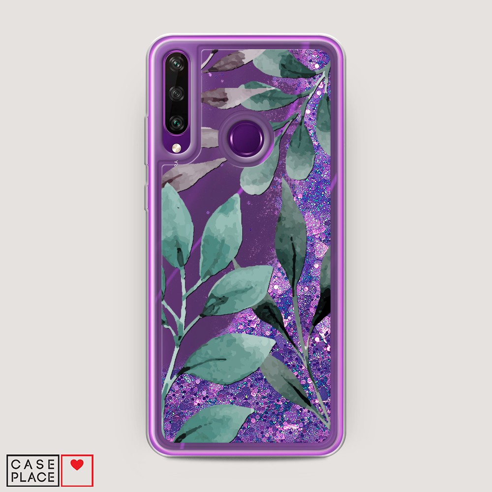 

Чехол Awog на Huawei Y6p "Листы цветов", Разноцветный, 6103292-1
