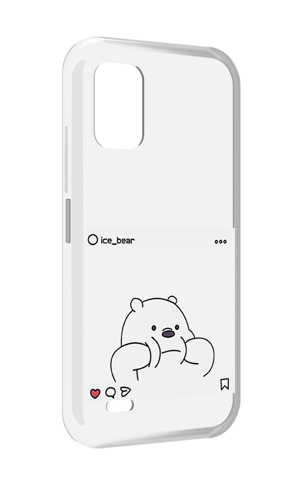 

Чехол MyPads ледяной-медведь для UMIDIGI Bison GT2 / GT2 Pro, Прозрачный, Tocco