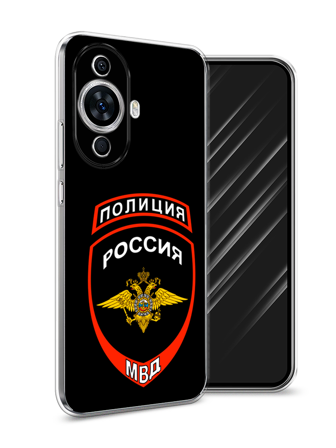 

Чехол Awog на Huawei Nova 11/Nova 12S "Полиция шеврон", Черный;красный;белый, 6124250-1