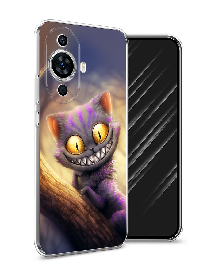 

Чехол Awog на Huawei Nova 11/Nova 12S "Cheshire Cat", Фиолетовый;желтый, 6124250-1