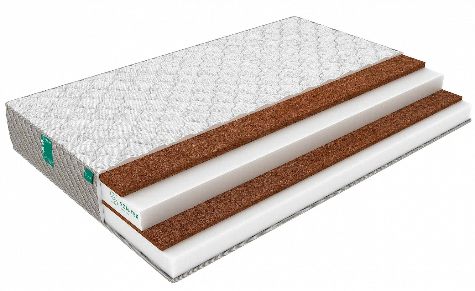 фото Матрас sleeptek total cocos doublefoam 120х190