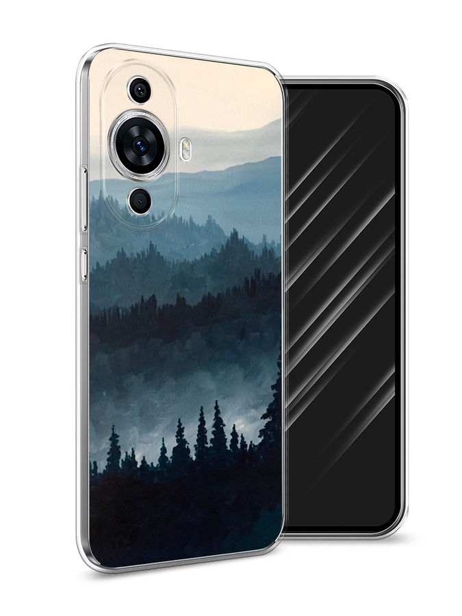 

Чехол Awog на Huawei Nova 11/Nova 12S "Туманные горы", Бежевый;серый;черный, 6124250-1
