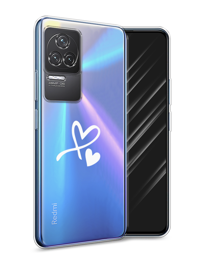 

Чехол Awog на Xiaomi Redmi K50 "Сердечко минимализм", Разноцветный, 312250-6