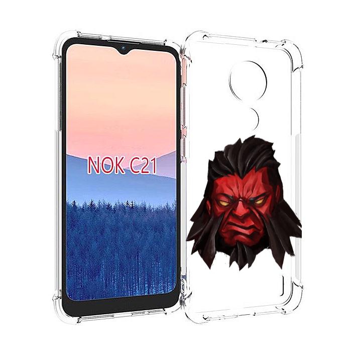 

Чехол MyPads dota-2-axe для Nokia C21, Прозрачный, Tocco