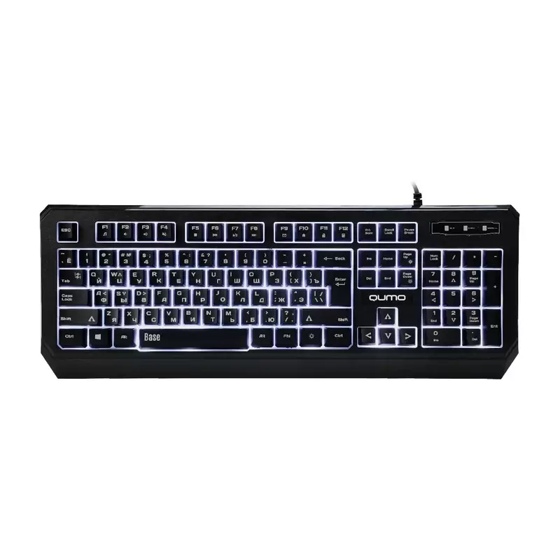 Проводная игровая клавиатура QUMO Base K59 черная