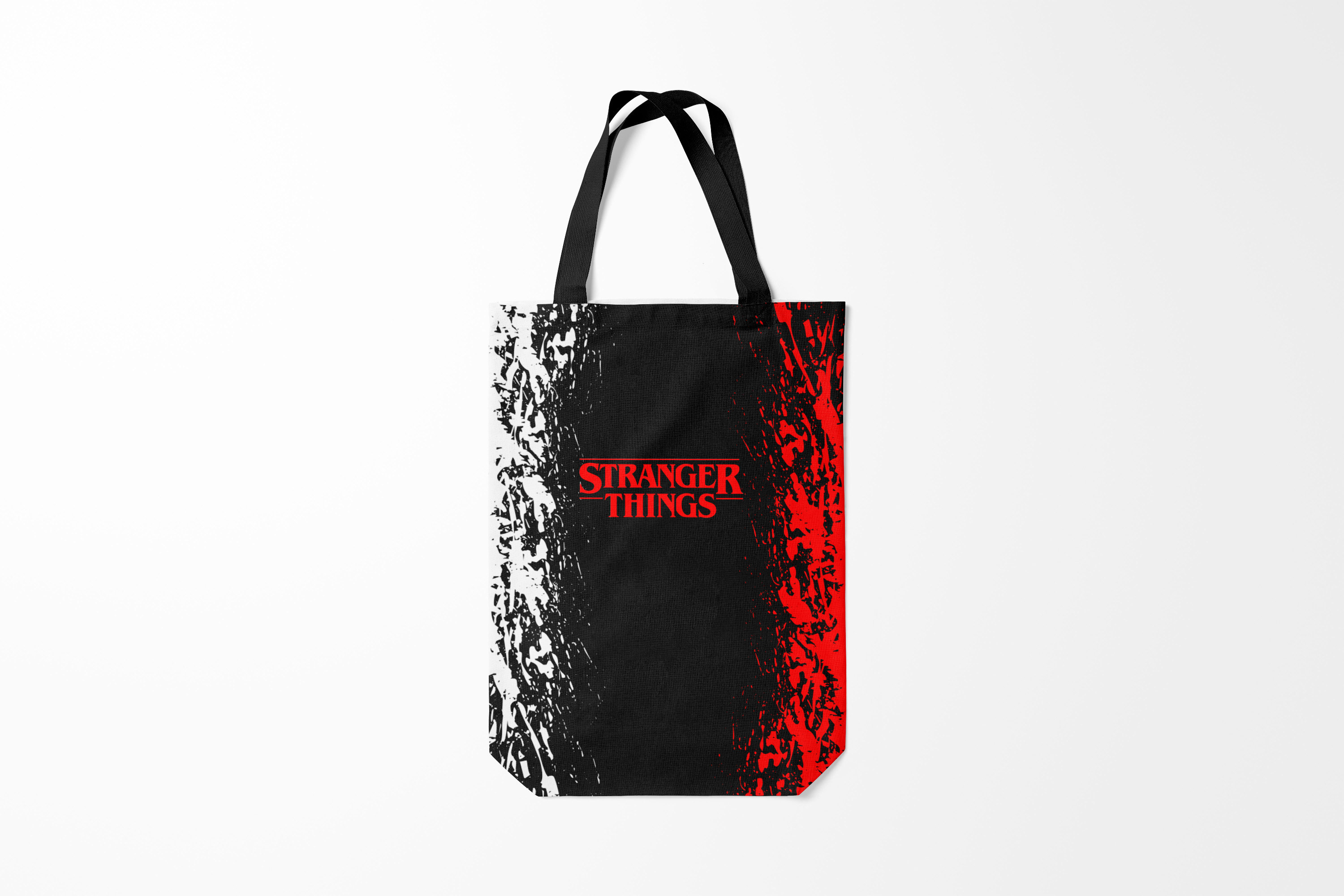 

Сумка шoппер унисекс Burnettie Очень странные дела STRANGER THINGS, черный, Очень странные дела STRANGER THINGS