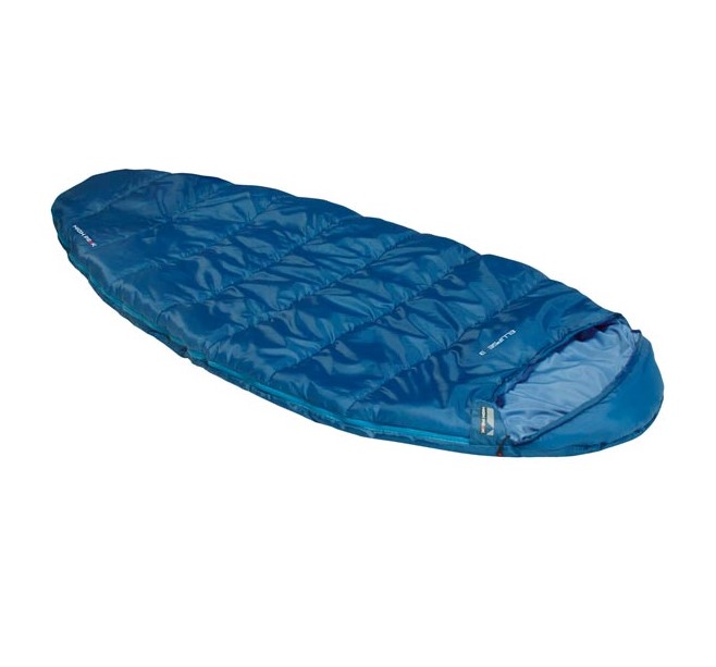 Спальный мешок High Peak Ellipse 3 голубой, правый