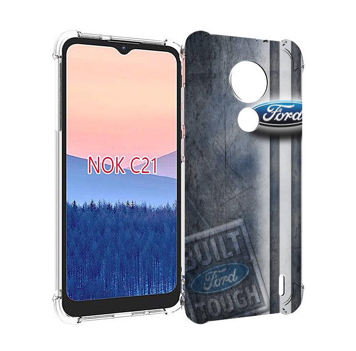 

Чехол MyPads ford 2 для Nokia C21, Прозрачный, Tocco