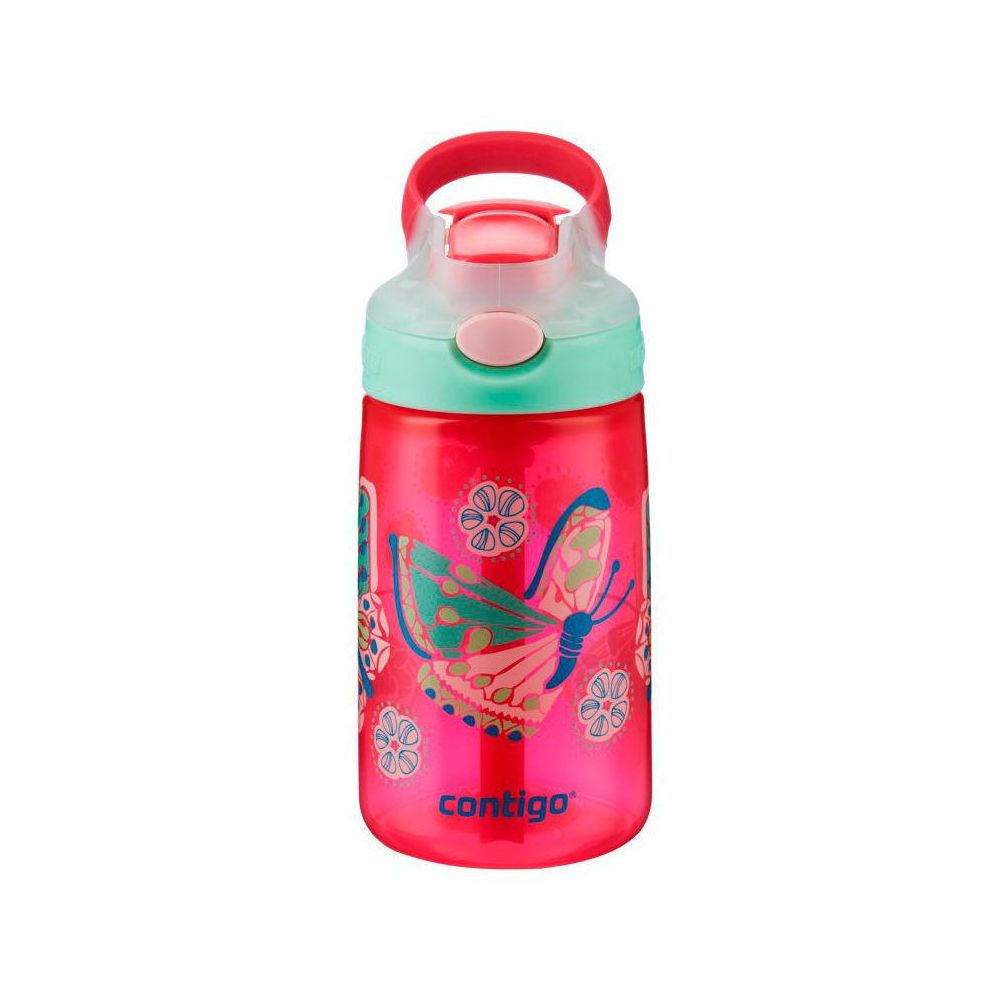 Бутылка Contigo Gizmo 0.42л розовый/зеленый пластик (2115036)