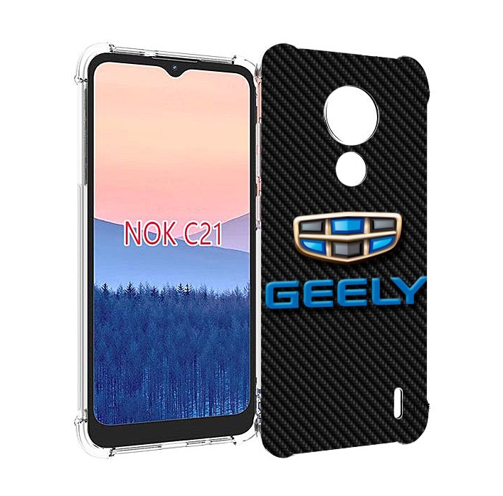 

Чехол MyPads geely 1 для Nokia C21, Прозрачный, Tocco