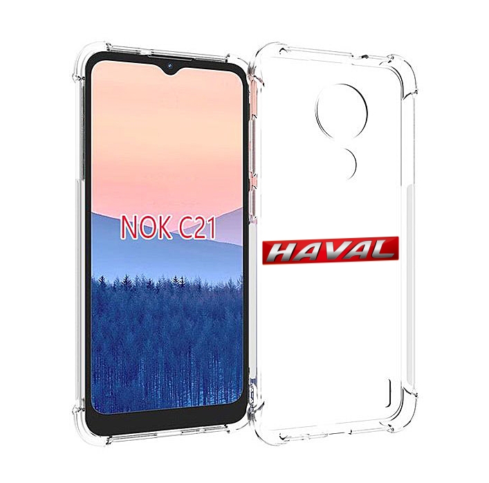 

Чехол MyPads haval для Nokia C21, Прозрачный, Tocco