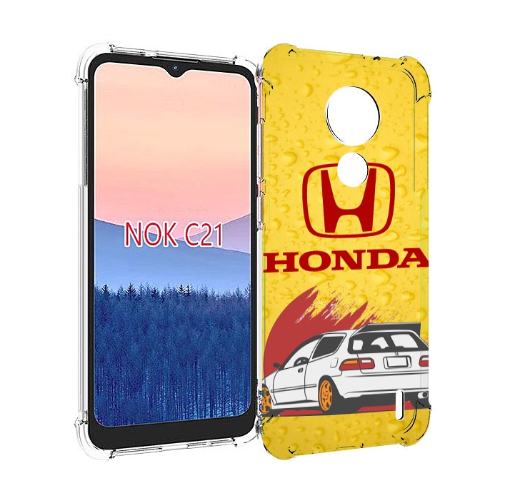

Чехол MyPads honda-motor для Nokia C21, Прозрачный, Tocco