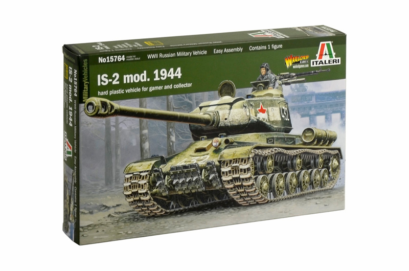 фото Сборная модель italeri 1/56 танк is-2 мод.1944 15764