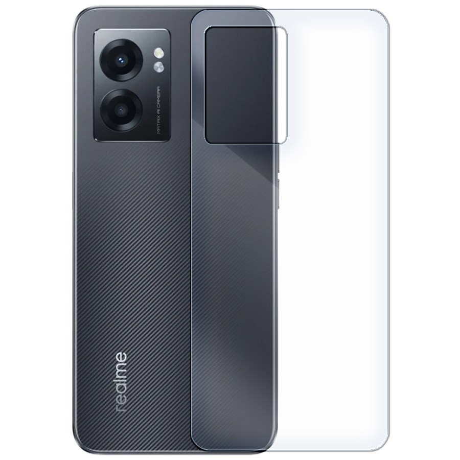 

Стекло защитное гибридное Krutoff для Realme Q5i задняя сторона