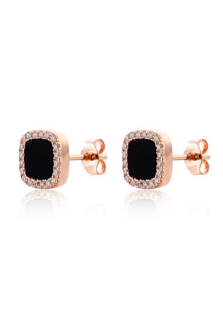 

Серьги из серебра с агатом Ogisana A38270, A38270