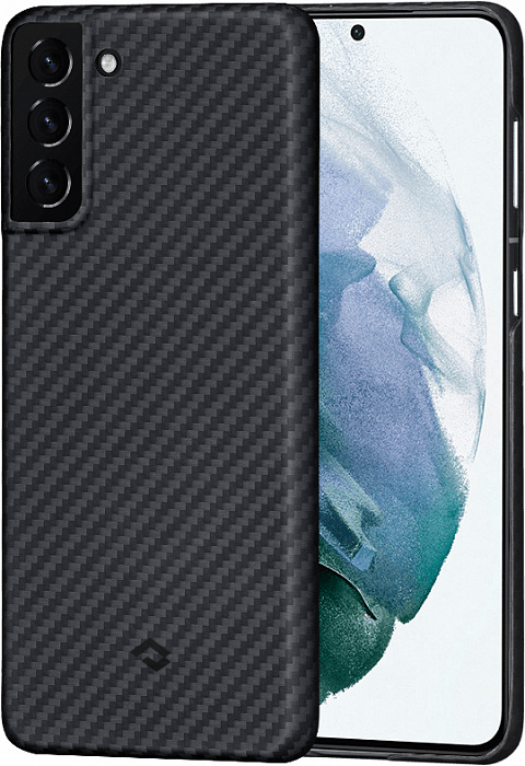 фото Чехол pitaka magez для samsung galaxy s21 (black)