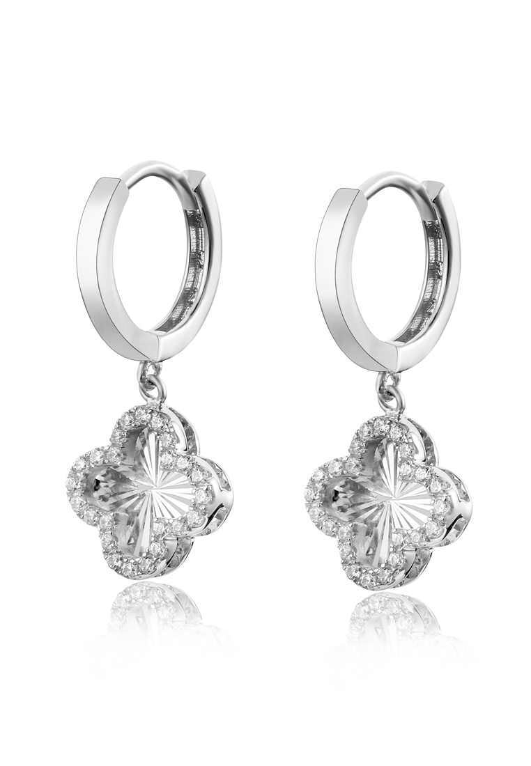 

Серьги подвески из серебра с фианитом Ogisana A38246, A38246