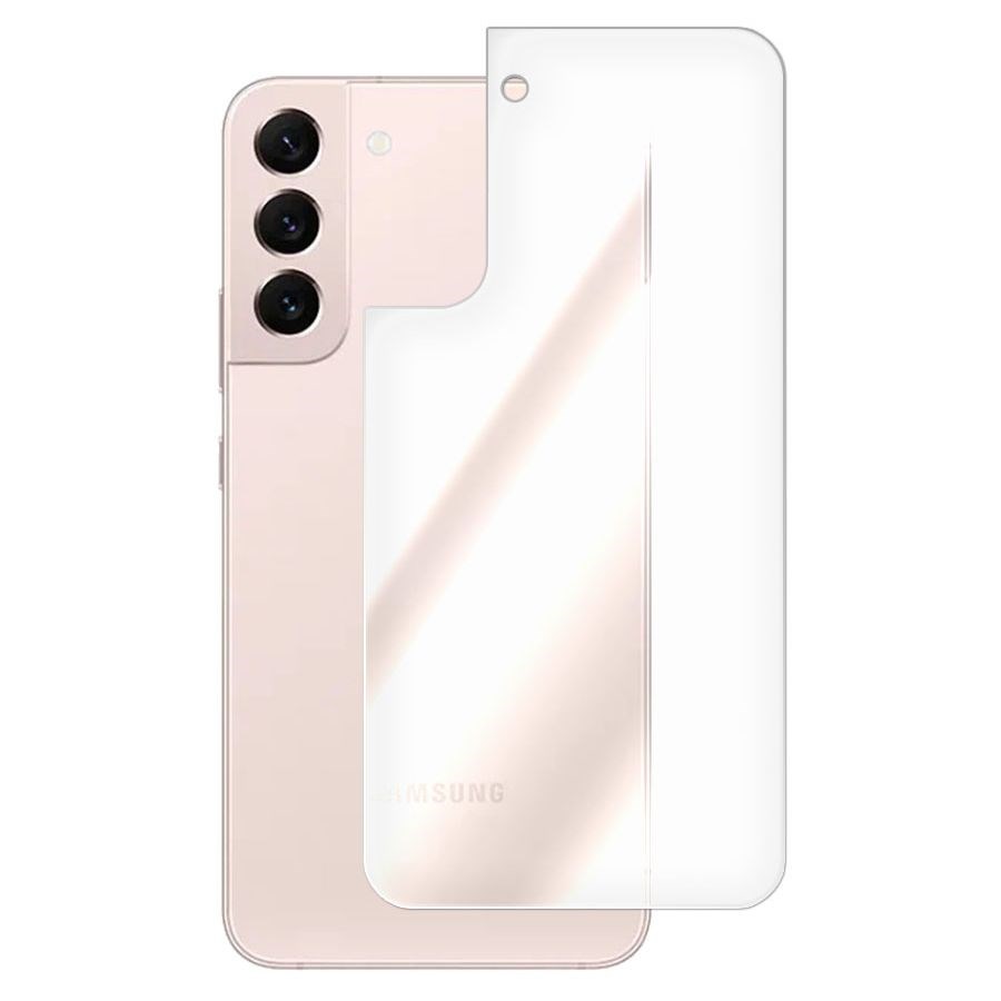 

Стекло защитное гибридное Krutoff для Samsung Galaxy S22+ задняя сторона