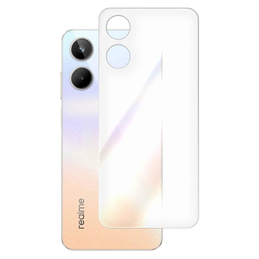 

Стекло защитное гибридное Krutoff для Realme 10 4G задняя сторона