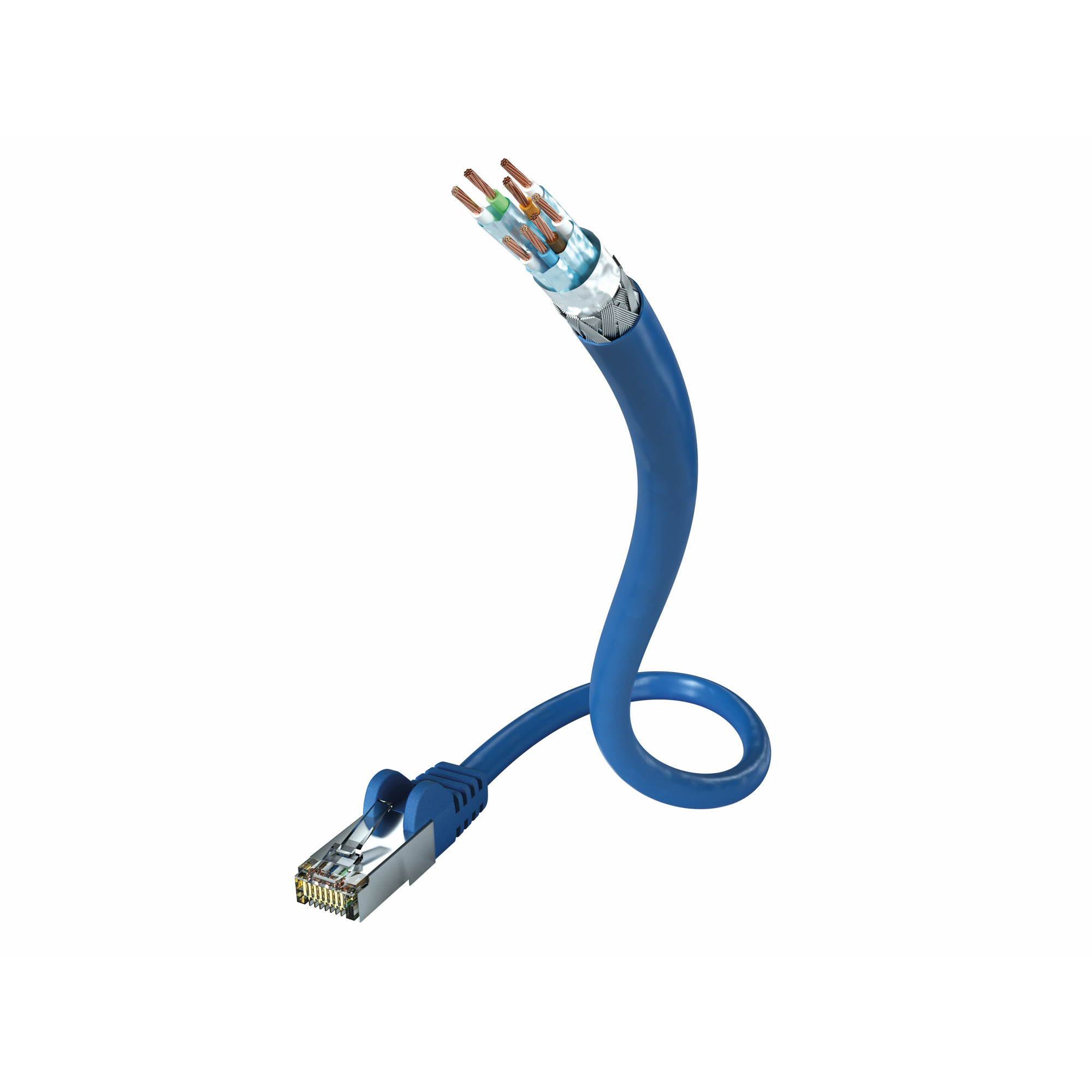

Кабель витая пара патч-корд Inakustik Profi CAT7 Ethernet Cable 8.0 m S-FTP