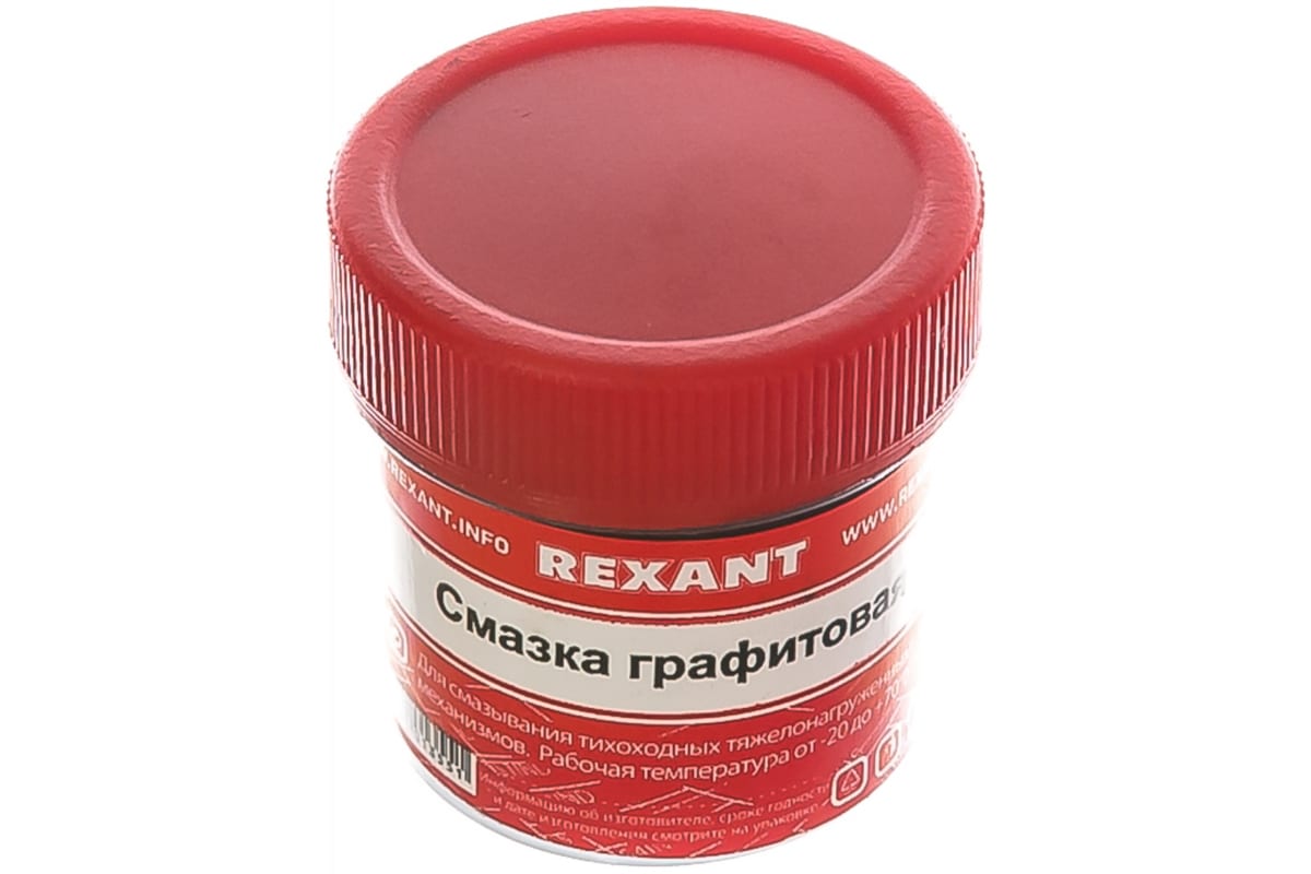 

Смазка графитовая Rexant 09-3950 20 мл банка