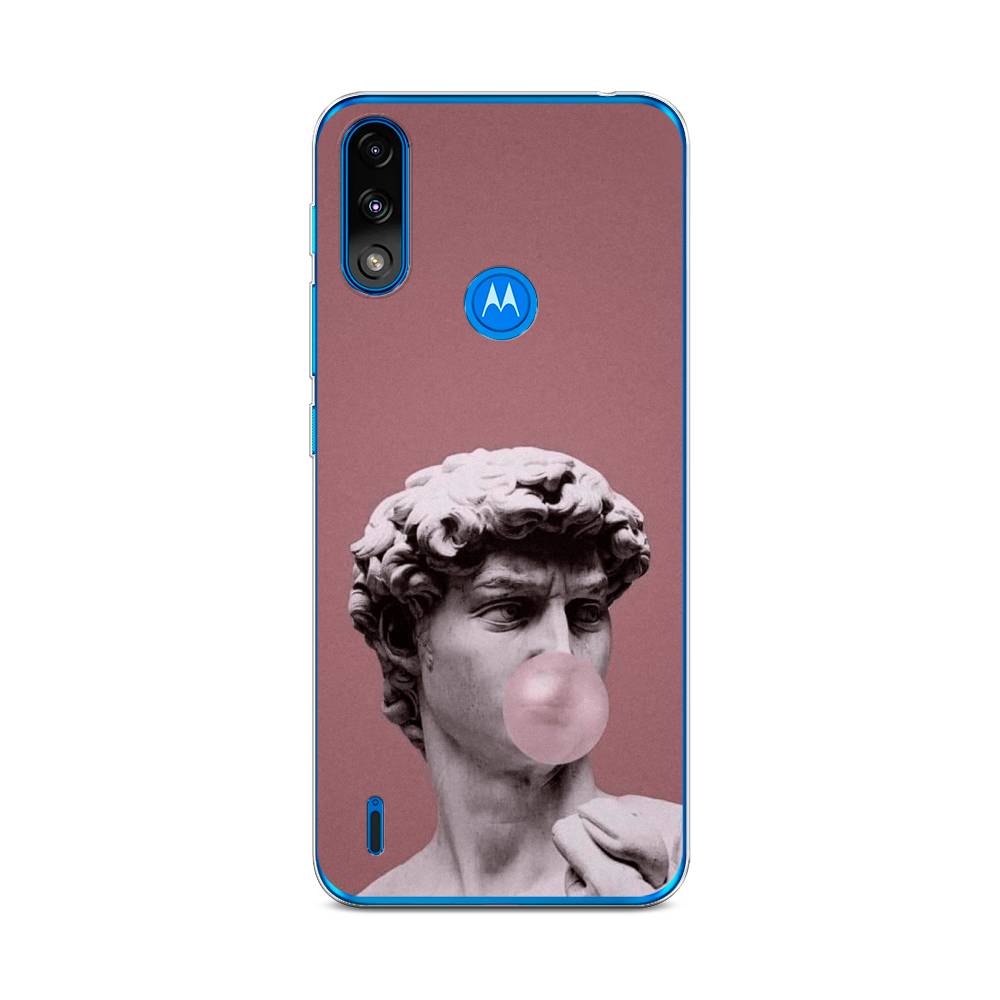 

Чехол Awog на Lenovo K13/Motorola Moto E7 Power "Modern David", Разноцветный, 242450-9