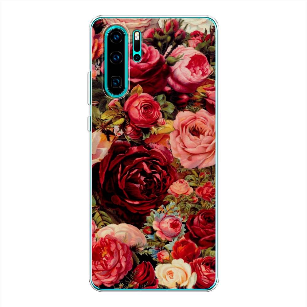

Чехол Awog "Розы винтажные" для Huawei P30 Pro, 67650-8