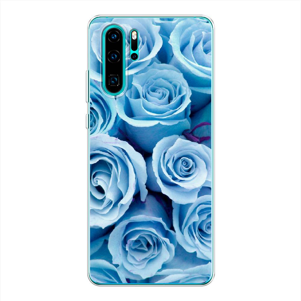 

Чехол Awog на Huawei P30 Pro "Лазурные розы", Разноцветный, 67650-8
