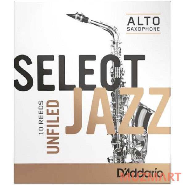 

Rico RRS10ASX2M Select Jazz Unfiled №2M Трости для саксофона альт 10 шт.