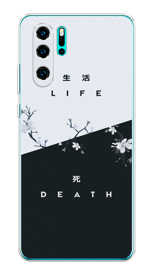 

Чехол Awog на Huawei P30 Pro "Life and death", Разноцветный, 67650-7