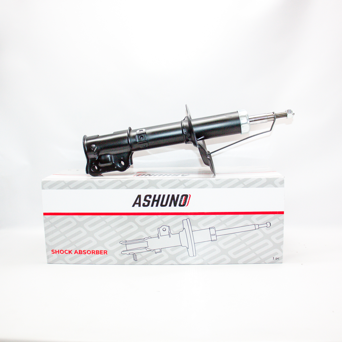 

Стойка передняя правая ASHUNO A21119 Hyundai Solaris (10-), Kia Rio 3 (11-17) / 546604L100